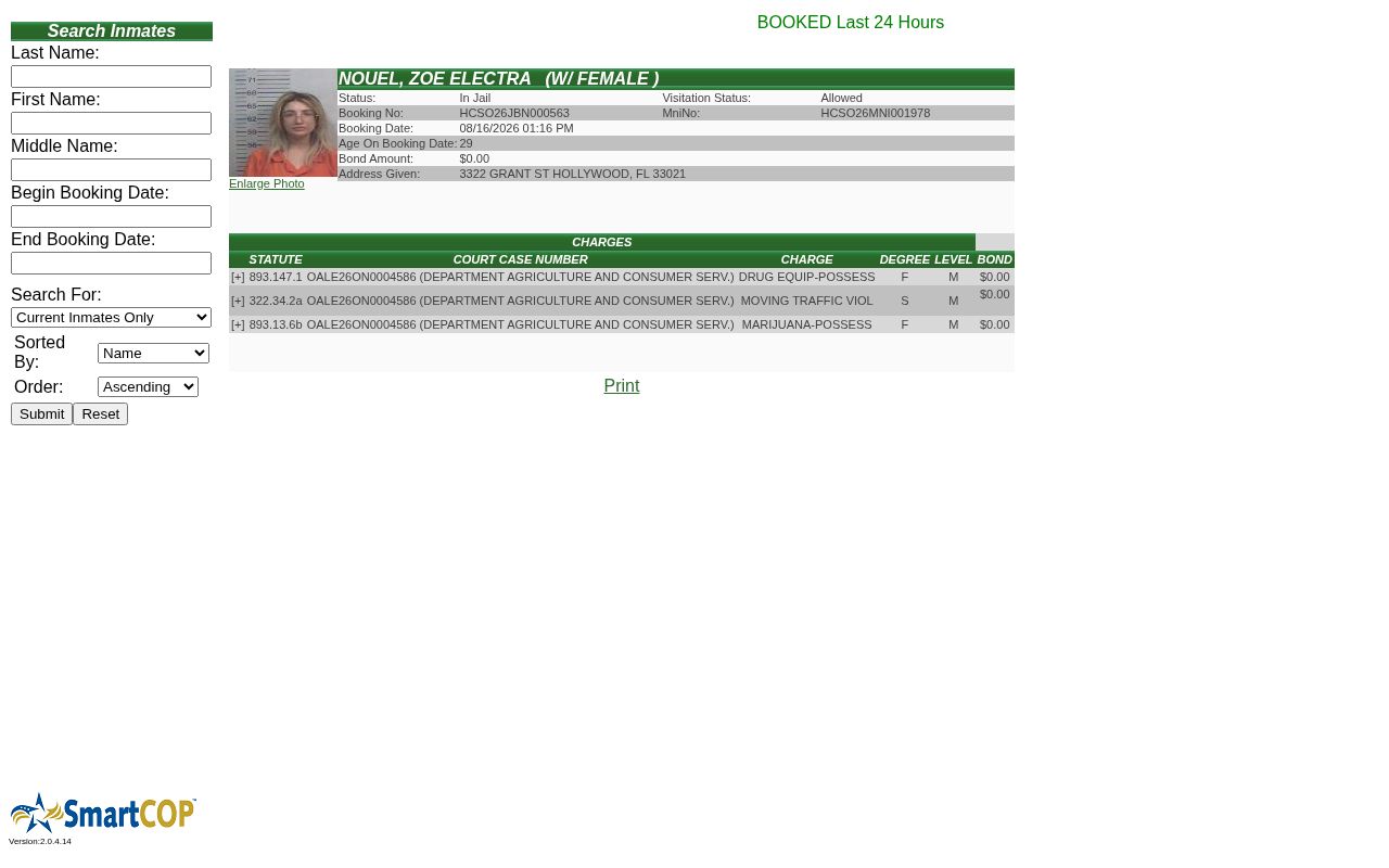 Official Hamilton County Jail View roster and booking search